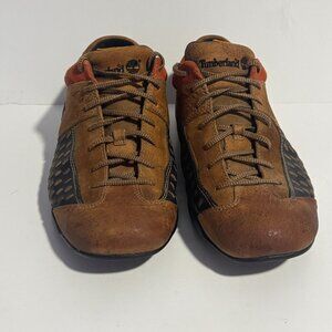 Timberland Brown and Black Loafers